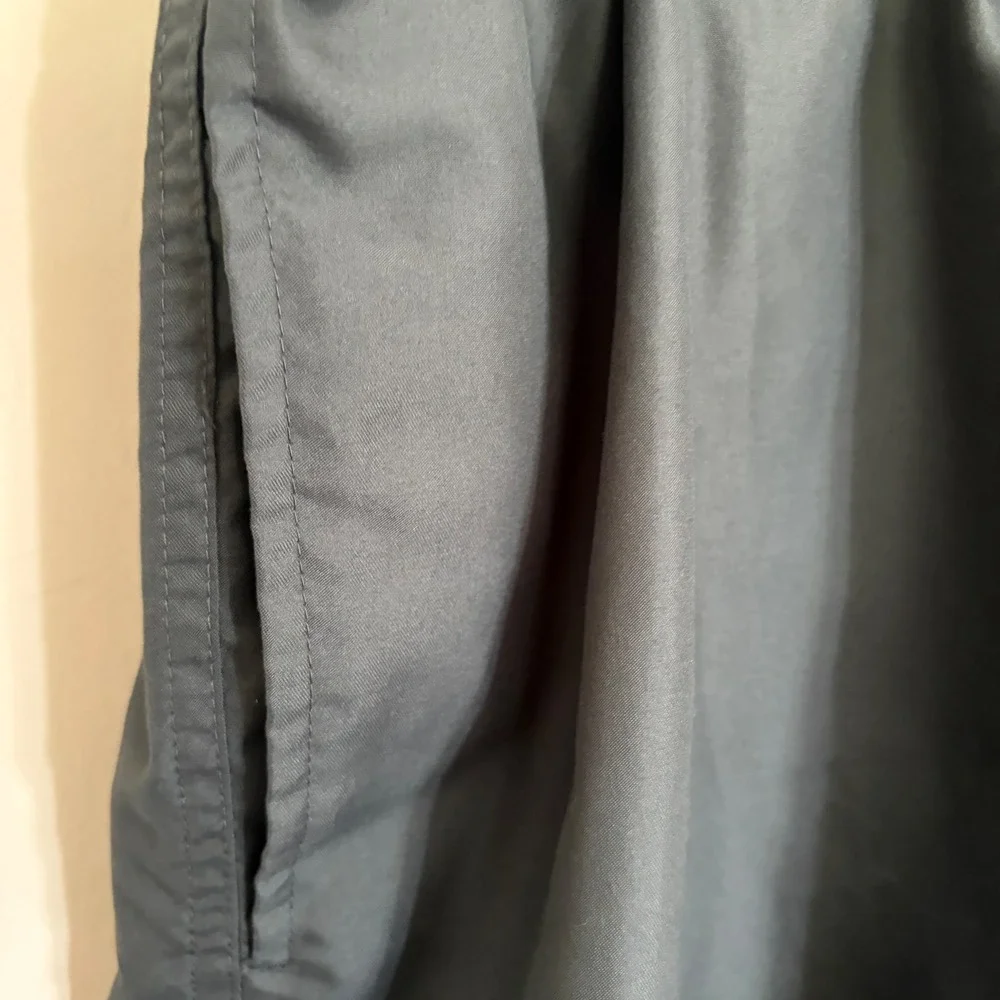 Ocean Pacific Mens Swim Trunks 3XL Dark Gray Neon Yellow Mesh Lined OM16321YB
